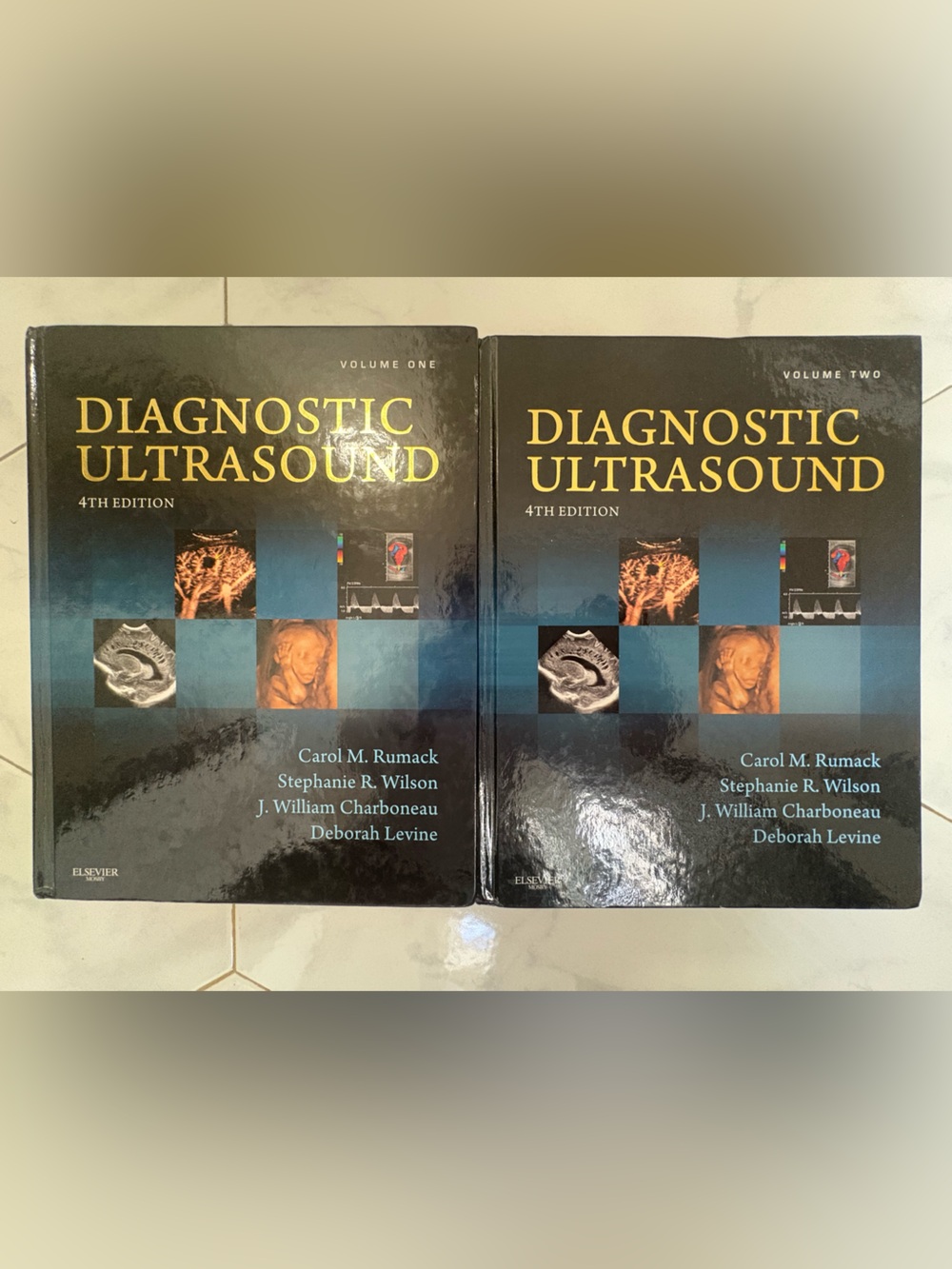Diagnostic Ultrasound 4th Edition Volumes One & Two (C. 2011)